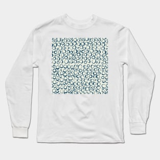 Modern Abstract Shape Patterns VI Long Sleeve T-Shirt